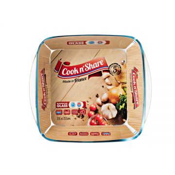 Cook N Share Square Roaster 2.2 Liter 25x22cm