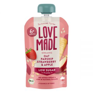 Love Made Oat Parsnip Strw & Apple 100gm