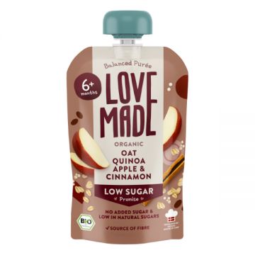 Love Made Oat Quinoa Apple&cinnamon 100gm