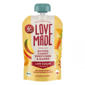 Love Made Quinoa Carrot Sweetcorn&mango 100gm