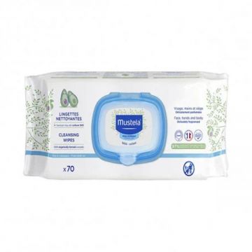 Mustela Cleansing Wipes 70s