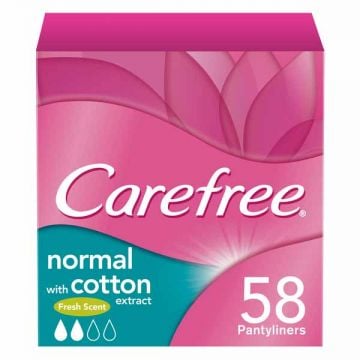 Carefree Cotton Pads Fresh 58s