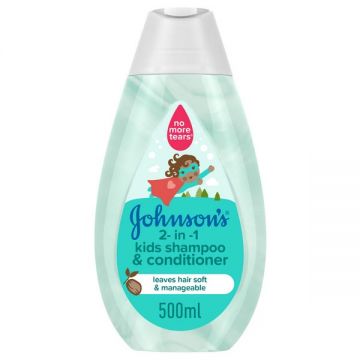 Johnsons 2 In 1 Kid Shampo Nconditioner