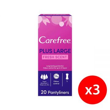 Carefree Maxi Fresh 2+1x20 Pads