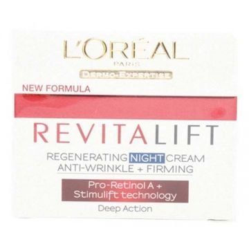 L Oreal Revitalift Night Cream Jar