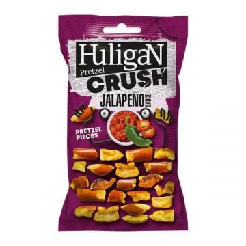 Huligan Crush Pretzels Jalapeno Sauce 65gm