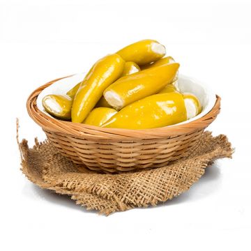 Yellow Pepper Stuffed With Cheese