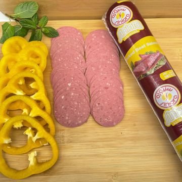 Siniora Beef Salami With Blck Pepper