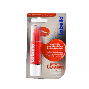 Labello Lipstick Poppy Red Crayon 3gm