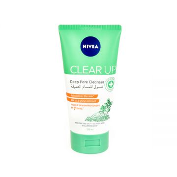 Nivea Clear Up Deep Pore Face Wash 150ml