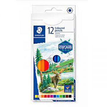 Staedtler Coloured Pencils Permanent 12s