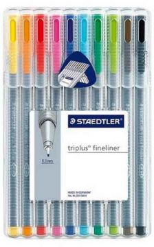 Staedtler Riplus Fineliner 10 S Colors