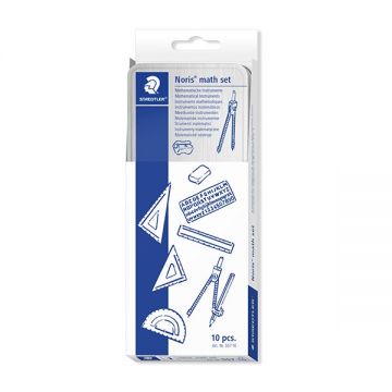 Staedtler 10pcs Geometry Set -st-557-10