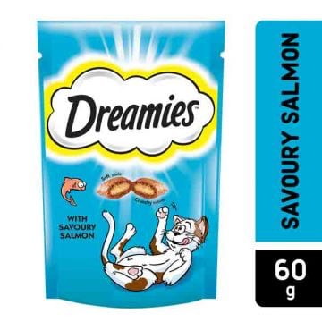 Dreamies Salmon Cat Treats Pouch