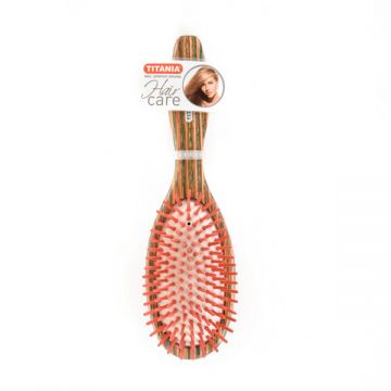 Titania Hair Brush Wood 9 Rows