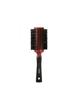 Titania Round Brush Wood Genuine Hair