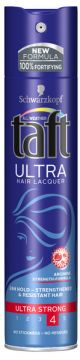 Henkel Taft Hair Spray Ultra Strong Blue