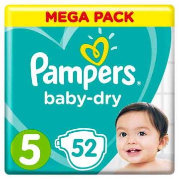 Pampers Active Baby Jumbo Pack 52