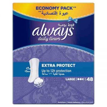 Always Pantiliners Lagrge Fresh 48