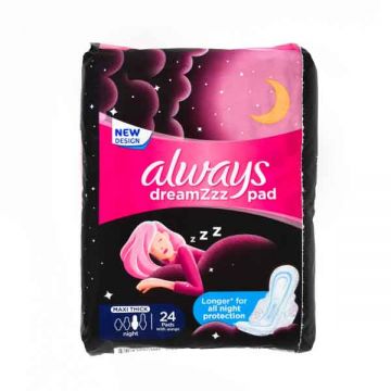 Always Thick Sensitive Night Premium 24