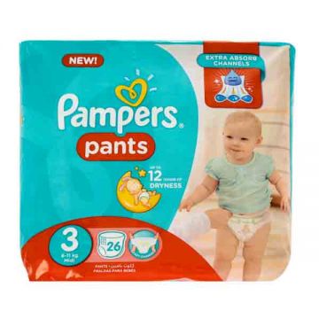 Pampers Diaper Pants S3 26 S Carry