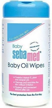 Sebamed Baby Oil Wipes 70s