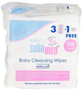 Sebamed Baby Wipes 4X72