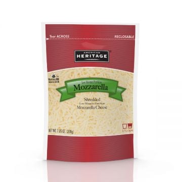 American Heritage Low Moisture Mozzarella Cheese 2x200gm