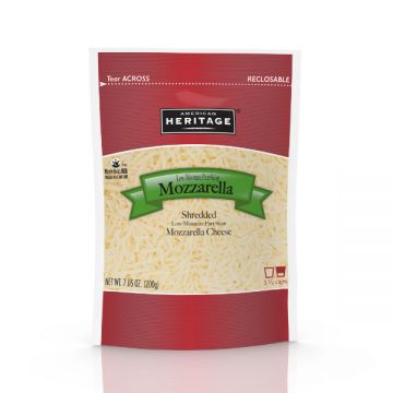 American Heritage Low Moisture Mozzarella Cheese 2x200gm