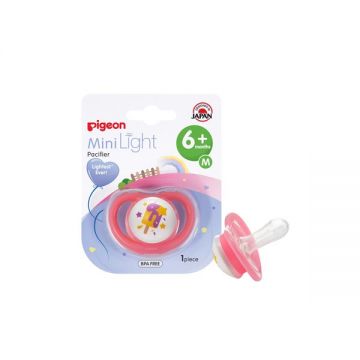 Pigeon Mini Light Pacifier For Girl -medium