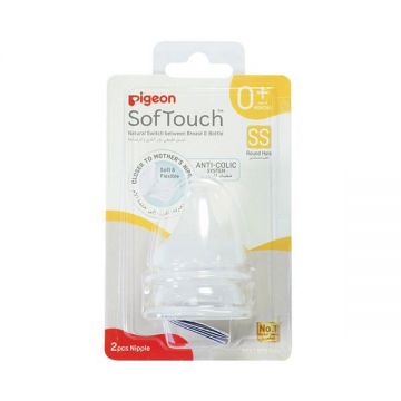 Pigeon Softouch Wn Nipples Ss 2s