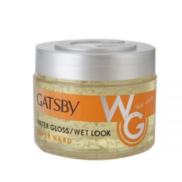 Gatsby Water Gloss Yellow Super Hard Hair Gel