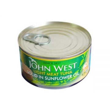 John West Light Meat Tuna Solid In Sunflower Oil