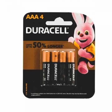 Duracell Battery Aaa 4s