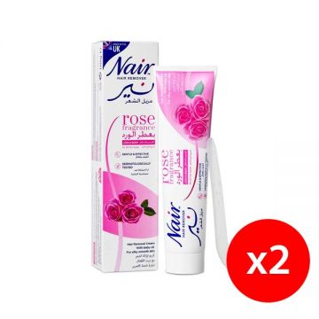 Nair Hair Removal Cream With Rose 2x110gm