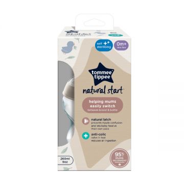 Tommee Tippee Ntural Start Feed Bottle 260ml