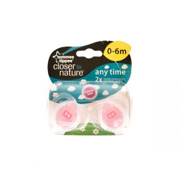 Tommee Tippee Anytime Baby Soother 2s 0-6m