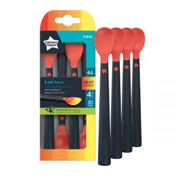Tommee Tippee Soft Weaning Spoon 4s 4m+