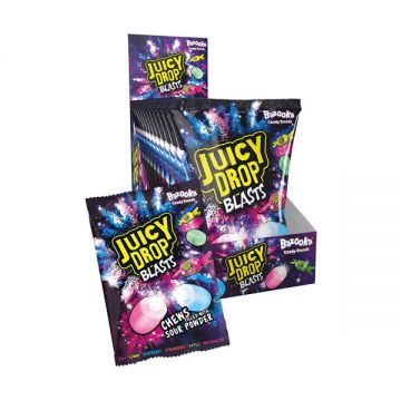 Bazooka Chew Juicy Drop Blasts 120gm