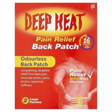 Deep Relief Pain Relief Back Patch 2s