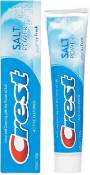 Crest Toothpaste Salt Power Freshmint