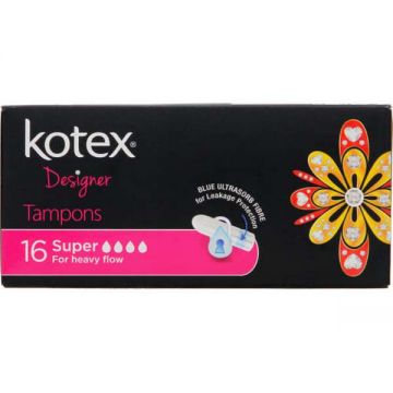 Kotex Mini Super Silky Cover Tampons