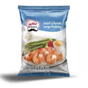 Al Kabeer Frozen Large Shrimps 400gm