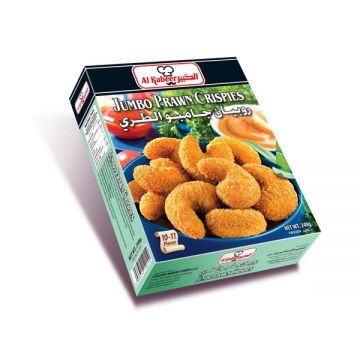 Al Kabeer Frozen Jumbo Prawn Crispies 240gm