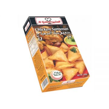 Al Kabeer Frozen Chicken Samoosa 12pc-240gm