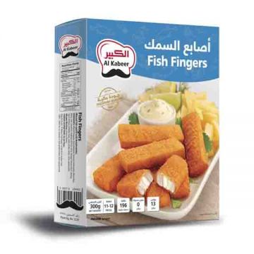 Al Kabeer Frozen Breaded Fish Fingers 300gm