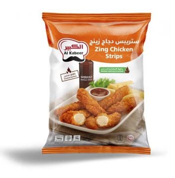 Al Kabeer Zing Chicken Strips Smoked Buffalo 700gm