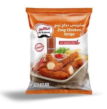 Al Kabeer Zing Chicken Strips Sriracha 700 Gm