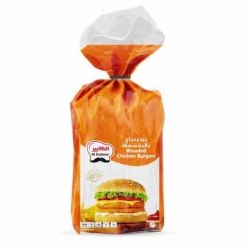 Al Kabeer Breaded Chicken Burger 840gm