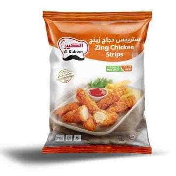 Al Kabeer Frozen Chicken Strips Non Spicy 750gm